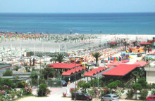 Der Strand von Lido degli Estensi